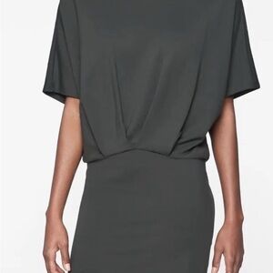 Athleta Charcoal Midi Dress